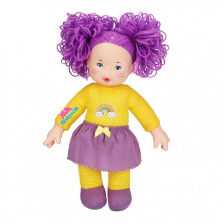  Oyuncak Gökkuşağı Lahana Bebek Mor 35 Cm 