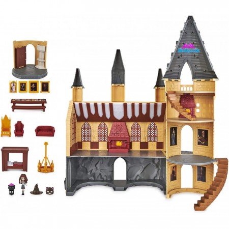 Harry Potter Sesli ve Işıklı Magical Minis Hogwarts Kalesi 