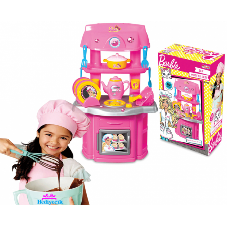 Oyuncak Barbie Mutfak Seti Barbie Kitchen Set