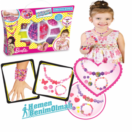 Barbie Çantalı Takı Tasarım Boncuk Seti Kendi Takını Kendinyap