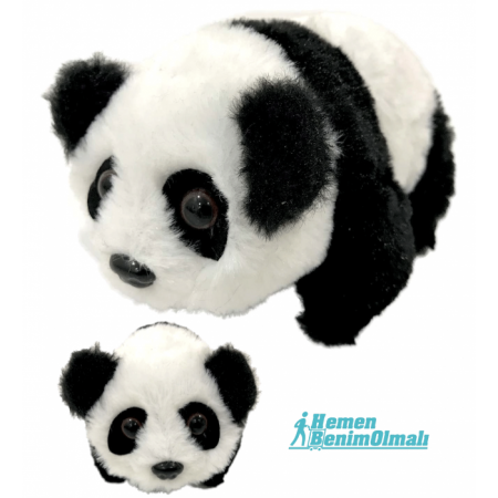 Peluş Panda pilli sesli Hareketli 