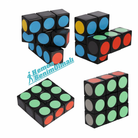  Floppy Rubik Küp 1X3X3
