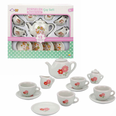 Porselen Çay Seti 13 Parça 