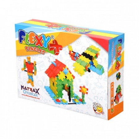 Oyuncak Flexy Tangles Lego Seti 88 Parça 