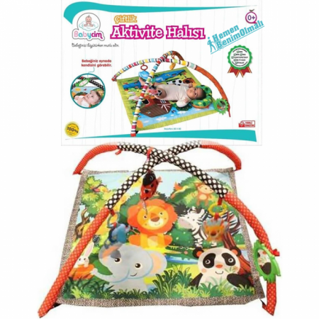 Babycim Aktivite Ormanlar Alemi Halısı