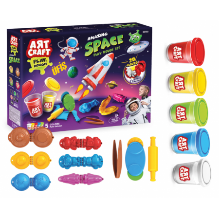  03733 İnanılmaz Uzay Oyun Hamur Seti 380 gr