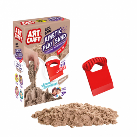 Art Craft  Aksesuarlı Naturel Kinetik Oyun Kumu 500 gr