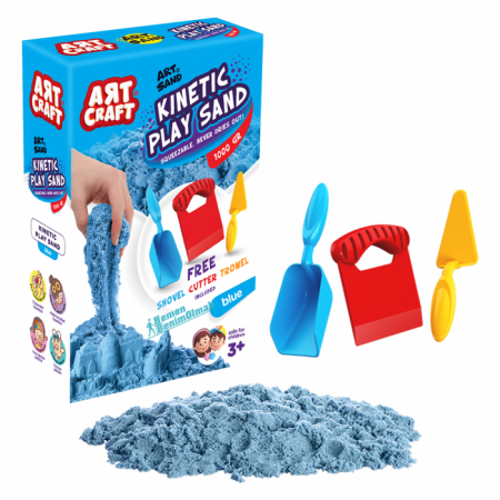 Art Craft  Aksesuarlı Kinetik Oyun Kumu 1500 Gr 