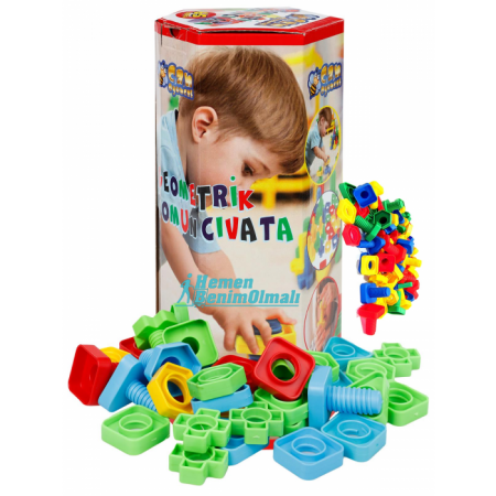 Geometrik Somun Cıvata 65 Parça HC1011