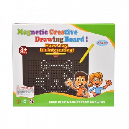 Magnetic Creative Manyetik Yaratıcı Çizim Tahtası 714 Parça