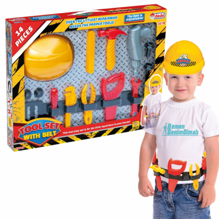 Dede Oyuncak Kemerli Tamir Set 14 Parça