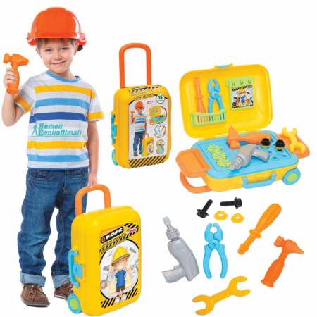 Dede Oyuncak Teknik Tamir Set Bavulum 13 Parça set 