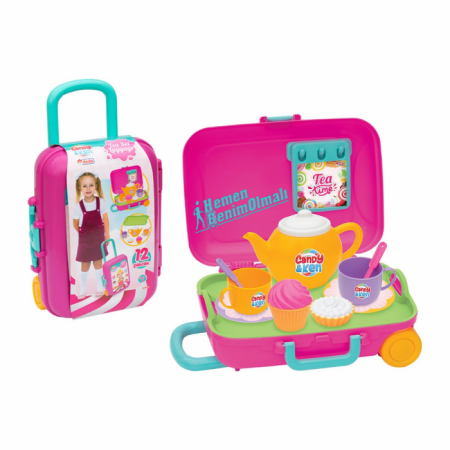 Dede Candy&Ken Oyuncak Mutfak Set Bavulum 10 Parça