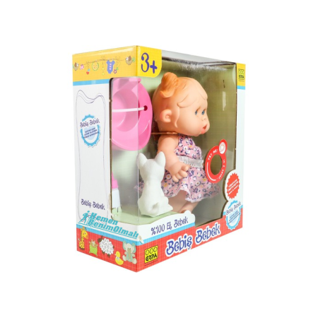 Oyuncak Altını Islatan Türkçe Konuşan Bebiş Bebek 26 cm
