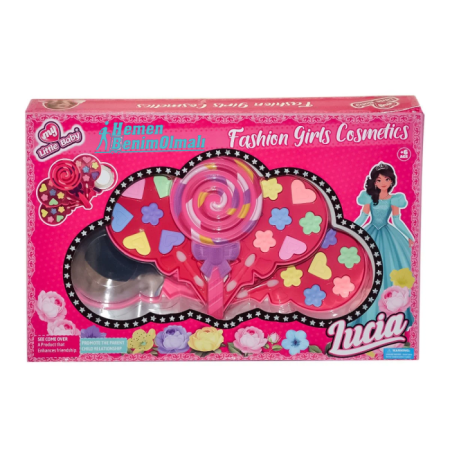 My Little Baby Çocuk Lolipop Dörtlü Makyaj Güzellik Seti LMN178 