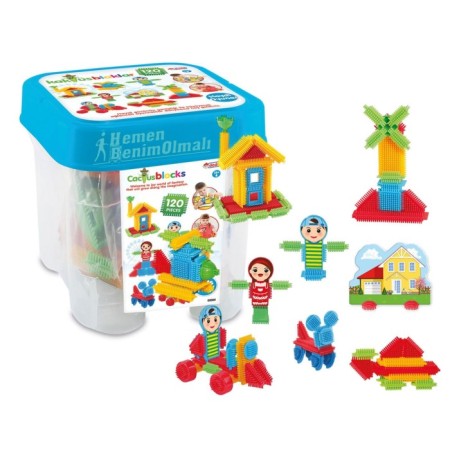 Dede  Kaktüs Blokları 120 Parça 03324 