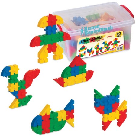 Dede Smart Blok 80 Parça 03142
