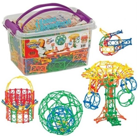 Dede Kelebek Puzzle Box Eğitici Oyuncak 480 Parça 