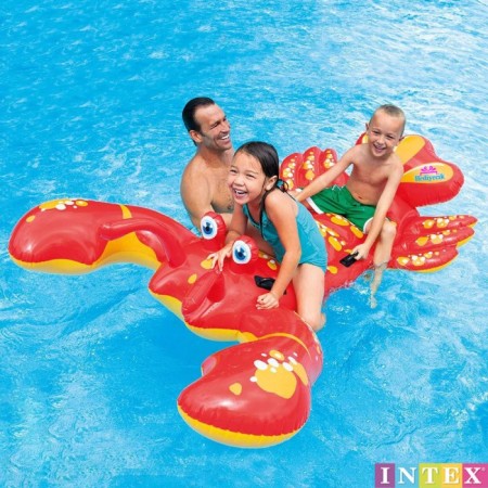  İntex Istakoz Figürlü Tutunmalı Deniz ve Havuz Yatağı,Binici 213x137 Cm