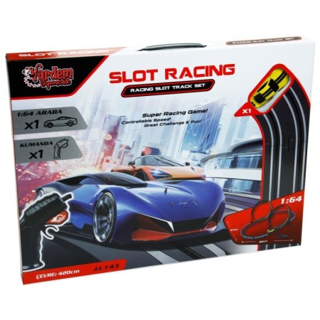 Oyuncak 1 Araçlı Yarış Seti Pilli 420 Cm