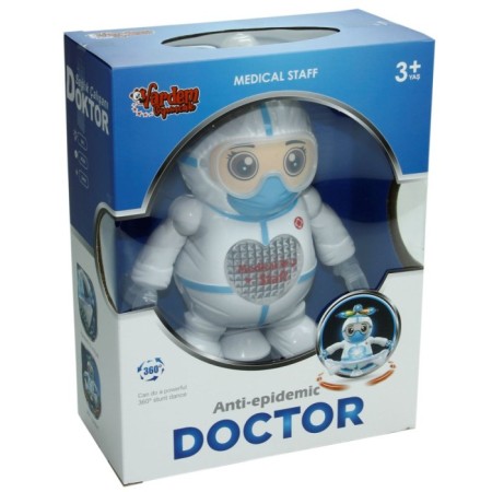 Oyuncak Sesli Işıklı Sağlık Çalışanı Doktor Robot