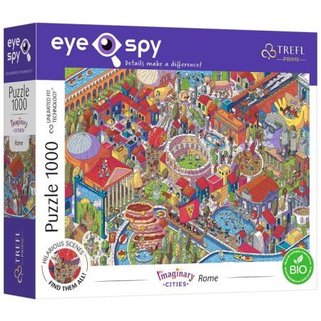 Trefl Hayali Şehirler: Roma, İtalya 1000 Parça Puzzle