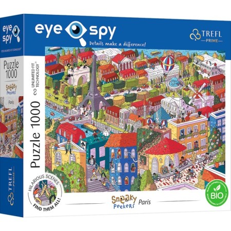 Trefl Sneaky Peekers Paris,Fransa 1000 Parça Puzzle