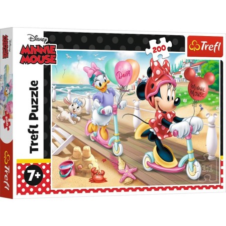 Trefl Minnie Mause Puzzle 200 Parça