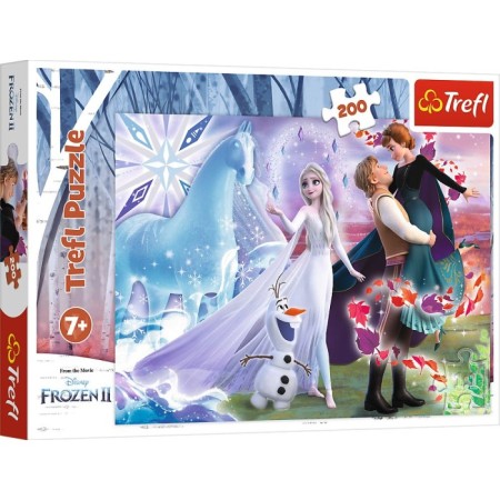 Trefl Frozen 2 Kardeşlerin Büyülü Dünyası Puzzle 200 Parça