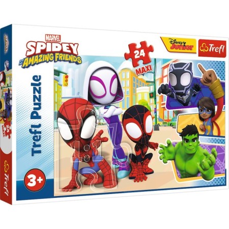 Trefl Spidey And His Friends Maxi Puzzle 24 Parça