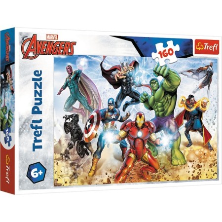 Trefl Marvel The Avengers Puzzle 160 Parça