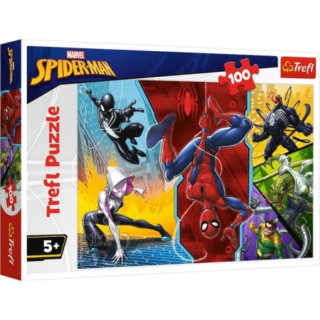 Trefl Marvel Spiderman Puzzle 100 Parça
