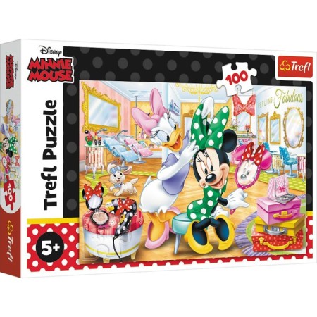 Trefl Minnie Mause Puzzle 100 Parça