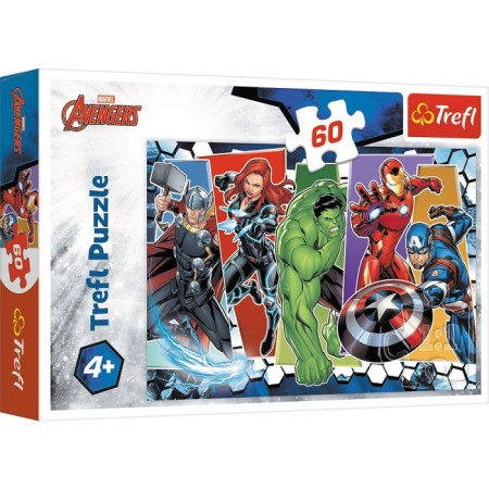 Trefl Marvel The Avengers Puzzle 60 Parça
