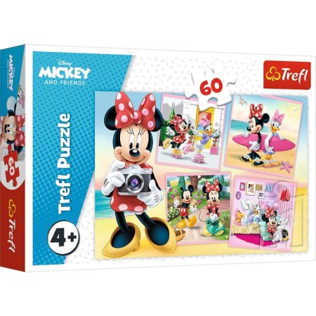 Trefl Minnie Mause Puzzle 60 Parça