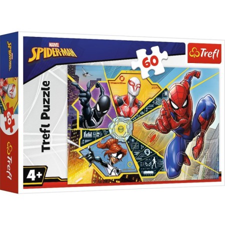 Trefl Marvel Spiderman Puzzle 60 Parça