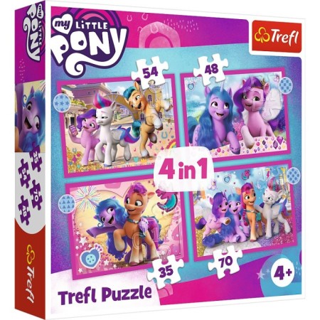 Trefl 4in1 My Little Pony Puzzle