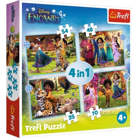 Trefl 4in1  Disney Encanto Puzzle