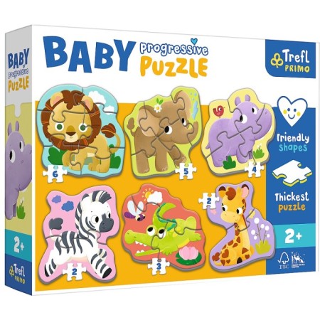 Trefl Safari Hayvanlar Baby Puzzle