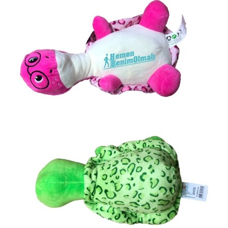 Peluş Oyuncak Kaplumbağa 23 cm 