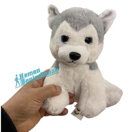 Oyuncak Köpek Husky  Köpek 23 cm