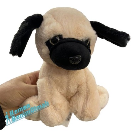  Peluş Pug Köpek 23 Cm 