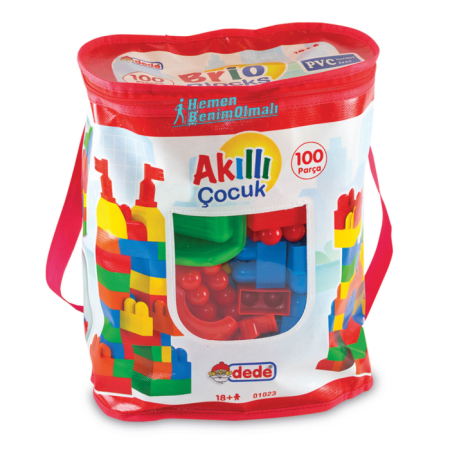  Dede  Akıllı Çocuk Blokları 100 Parça 01023