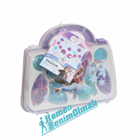 Disney Frozen Çantalı Takı ve Tasarım Boncuk Seti 