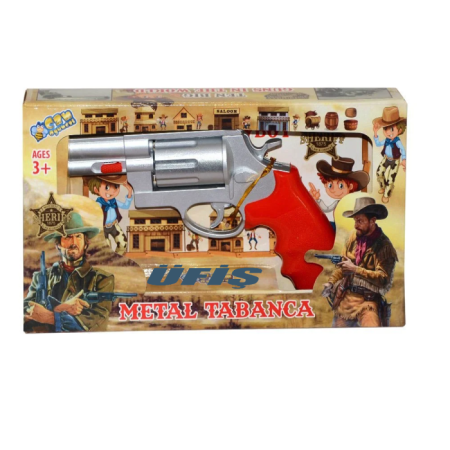 Oyuncak Metal Kovboy Tabancası