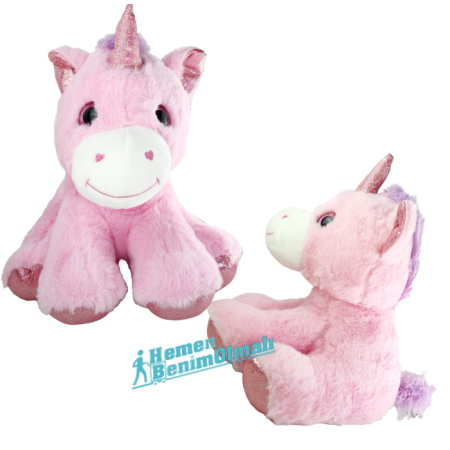 Peluş Unicorn At 25 cm 