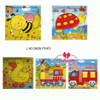 Ahşap Puzzle Eğitici Oyuncak Arı Puzzle