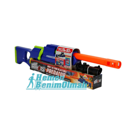 Air Warriors Predator 4 Mermili Sünger Dart Atan Silah