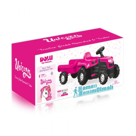 Dolu 2508 Unicorn Römorklu Pedallı Traktör