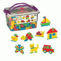 Dede Toys Tik Tak Box 500 Parça eğitici Yap boz Oyuncak
